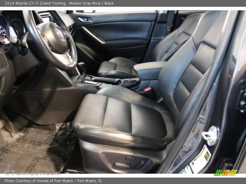 Meteor Gray Mica / Black 2014 Mazda CX-5 Grand Touring