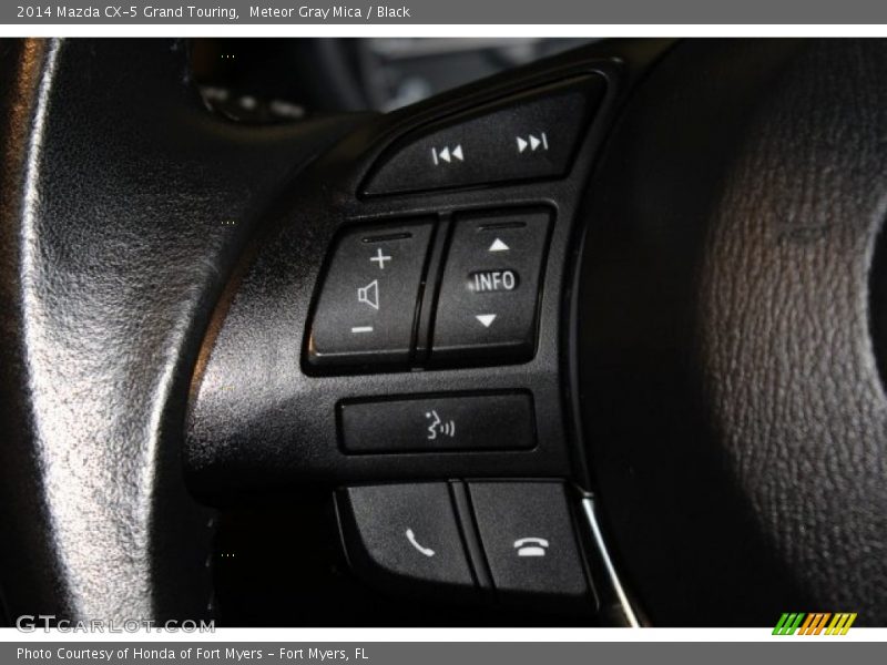 Meteor Gray Mica / Black 2014 Mazda CX-5 Grand Touring