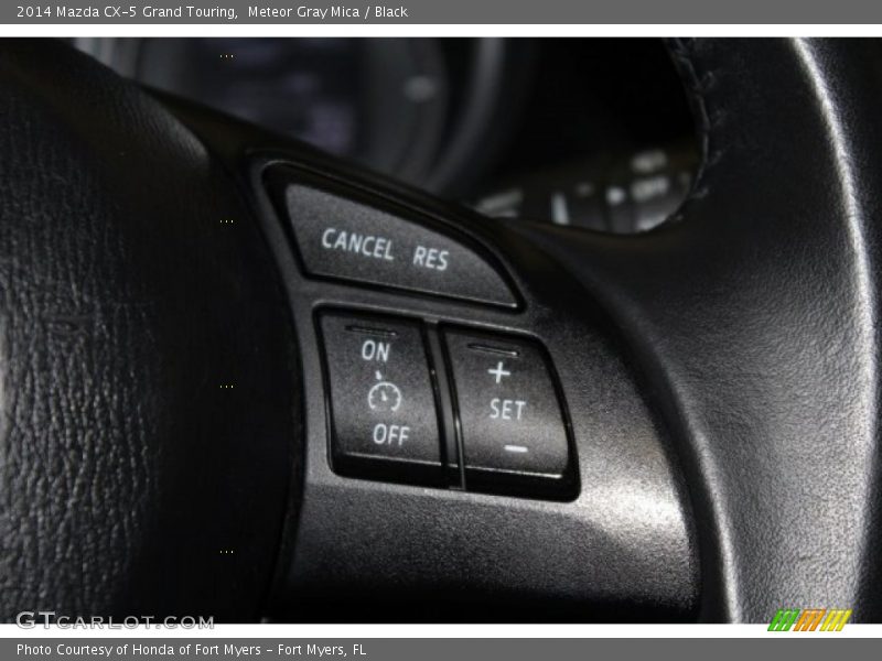 Meteor Gray Mica / Black 2014 Mazda CX-5 Grand Touring