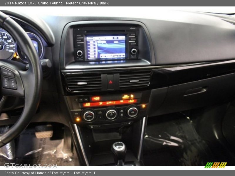Meteor Gray Mica / Black 2014 Mazda CX-5 Grand Touring
