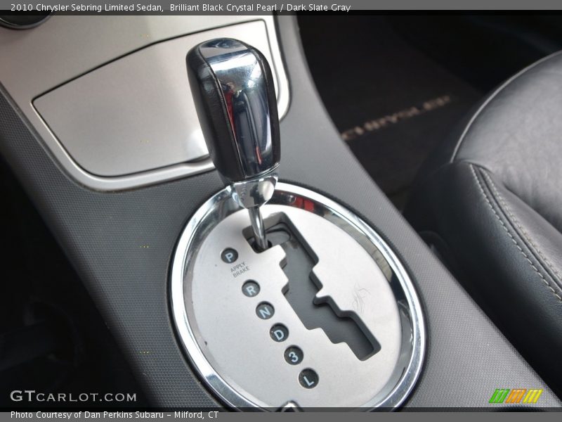 Brilliant Black Crystal Pearl / Dark Slate Gray 2010 Chrysler Sebring Limited Sedan