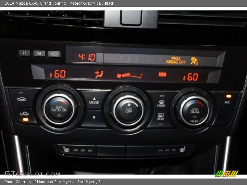 Meteor Gray Mica / Black 2014 Mazda CX-5 Grand Touring