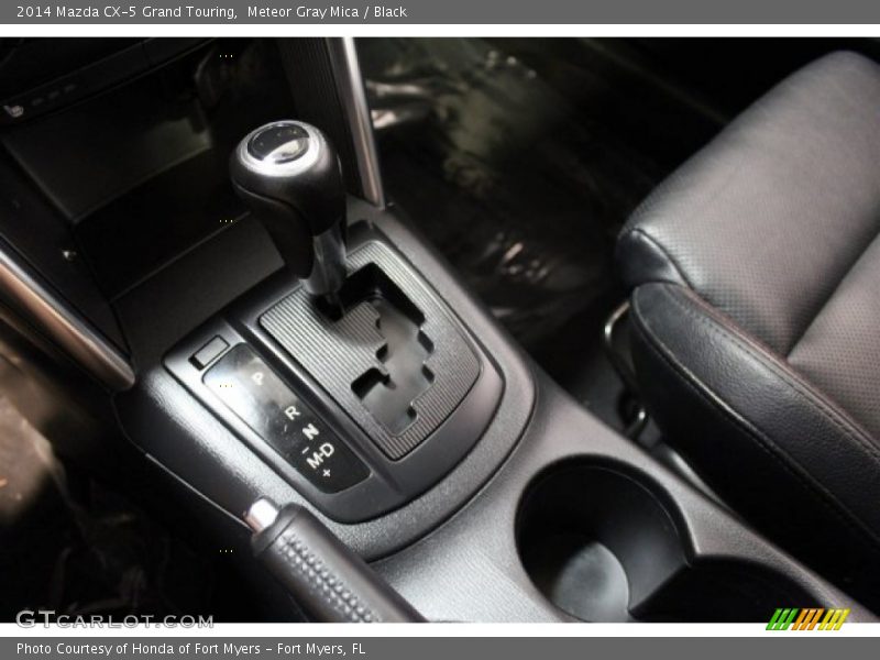 Meteor Gray Mica / Black 2014 Mazda CX-5 Grand Touring