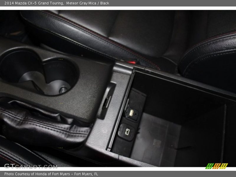 Meteor Gray Mica / Black 2014 Mazda CX-5 Grand Touring