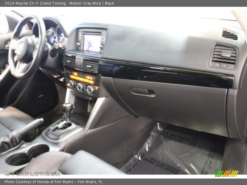 Meteor Gray Mica / Black 2014 Mazda CX-5 Grand Touring