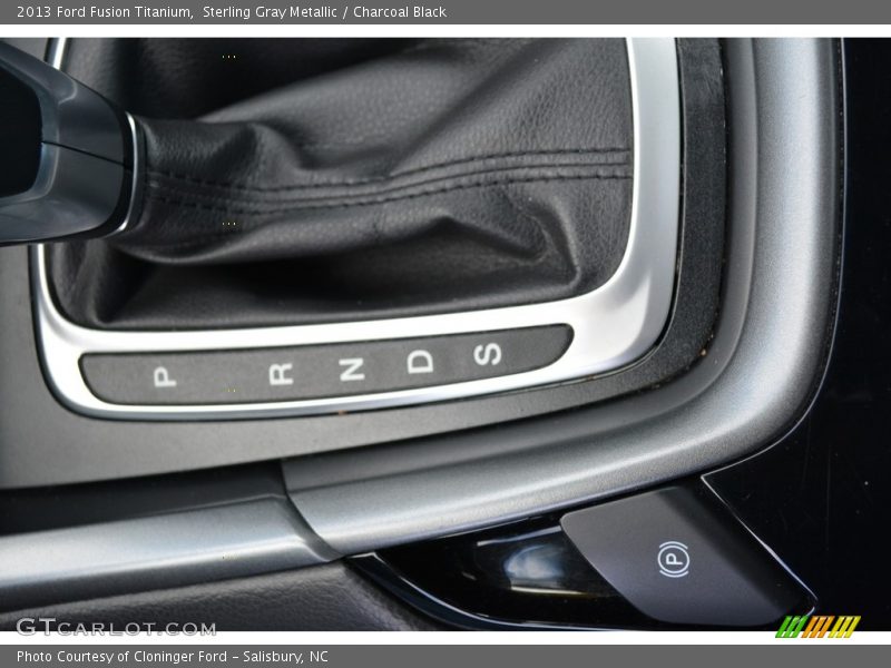 Sterling Gray Metallic / Charcoal Black 2013 Ford Fusion Titanium
