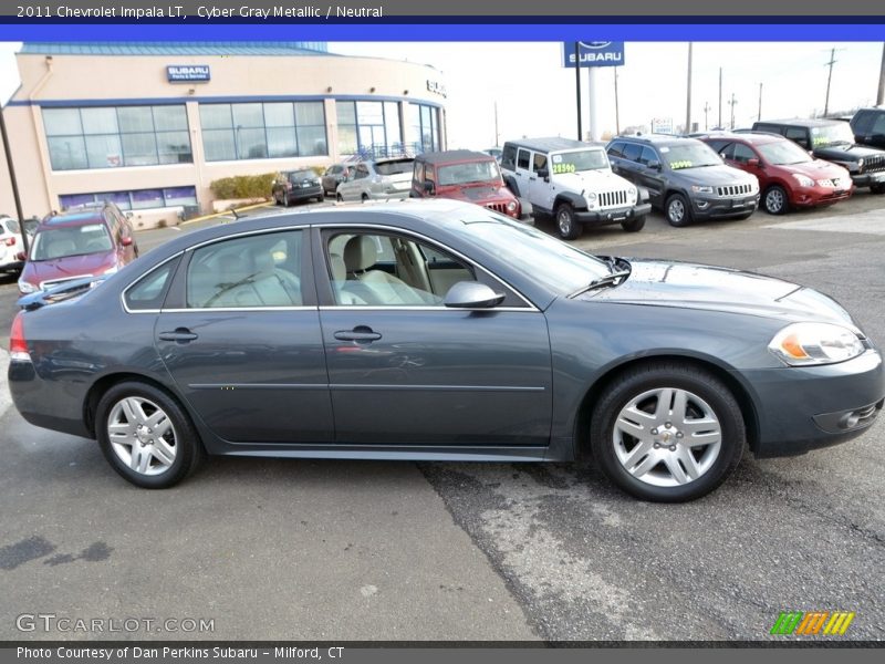 Cyber Gray Metallic / Neutral 2011 Chevrolet Impala LT