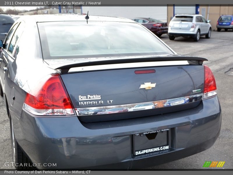 Cyber Gray Metallic / Neutral 2011 Chevrolet Impala LT