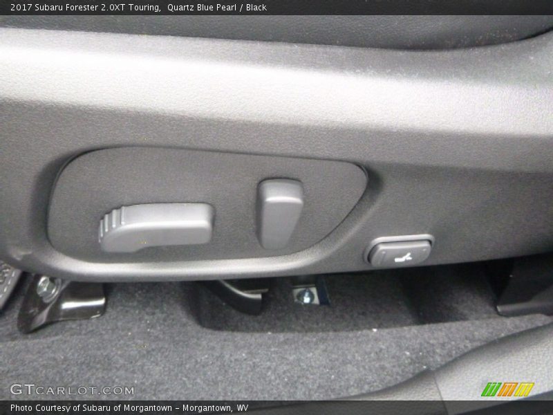 Quartz Blue Pearl / Black 2017 Subaru Forester 2.0XT Touring
