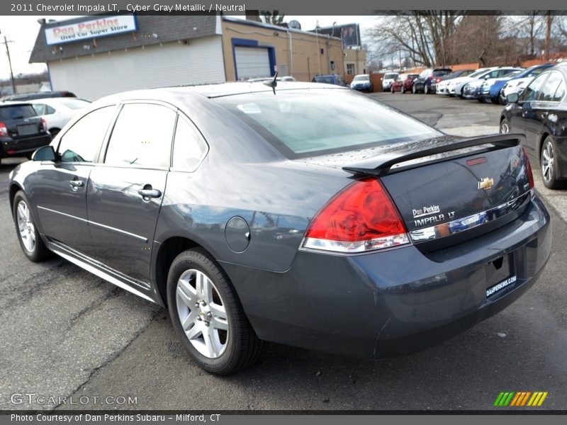 Cyber Gray Metallic / Neutral 2011 Chevrolet Impala LT