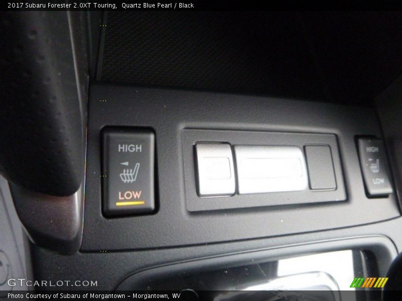Quartz Blue Pearl / Black 2017 Subaru Forester 2.0XT Touring