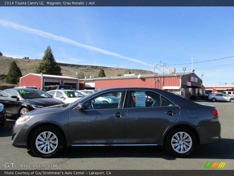 Magnetic Gray Metallic / Ash 2014 Toyota Camry LE