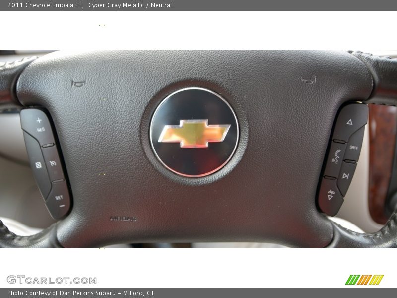 Cyber Gray Metallic / Neutral 2011 Chevrolet Impala LT