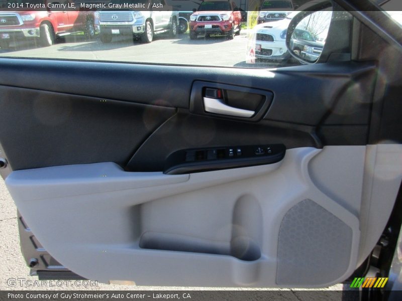 Magnetic Gray Metallic / Ash 2014 Toyota Camry LE