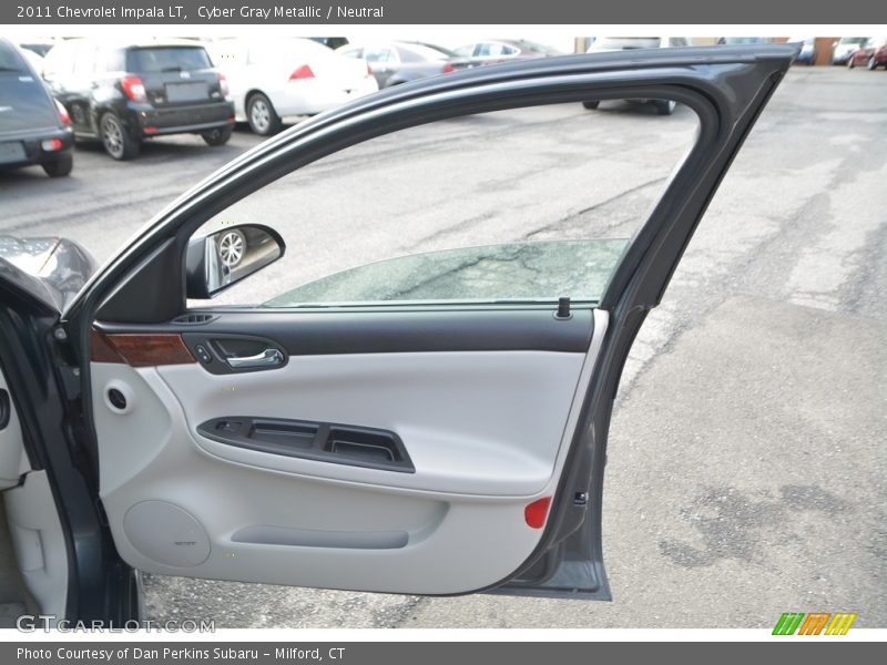 Cyber Gray Metallic / Neutral 2011 Chevrolet Impala LT