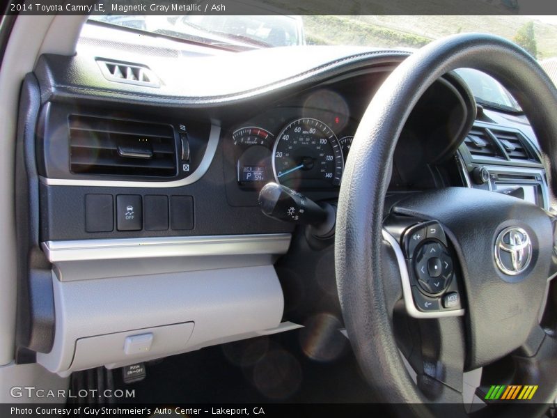 Magnetic Gray Metallic / Ash 2014 Toyota Camry LE