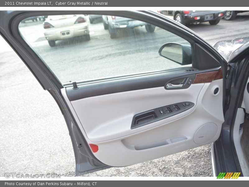 Cyber Gray Metallic / Neutral 2011 Chevrolet Impala LT