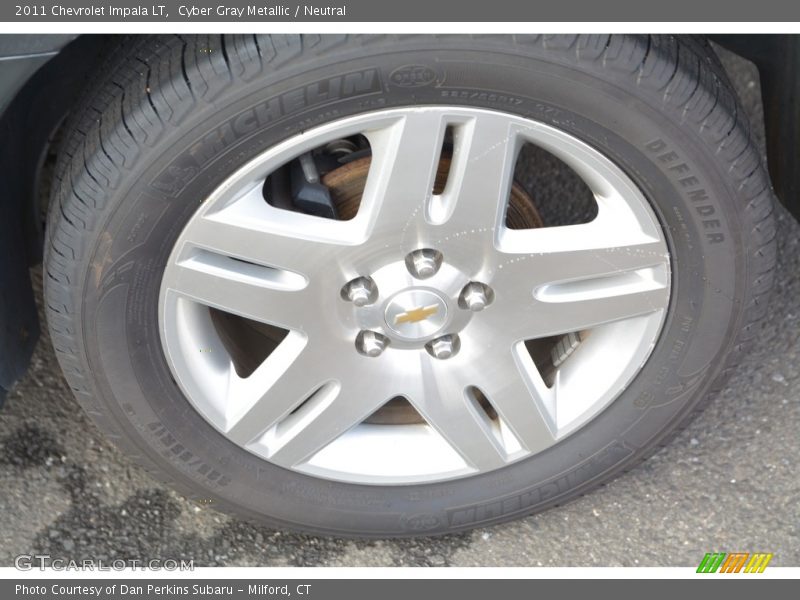 Cyber Gray Metallic / Neutral 2011 Chevrolet Impala LT