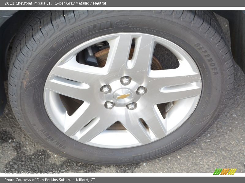 Cyber Gray Metallic / Neutral 2011 Chevrolet Impala LT