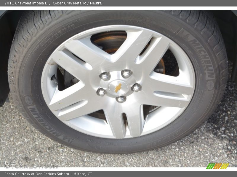 Cyber Gray Metallic / Neutral 2011 Chevrolet Impala LT