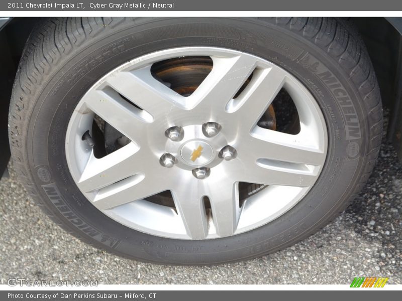 Cyber Gray Metallic / Neutral 2011 Chevrolet Impala LT