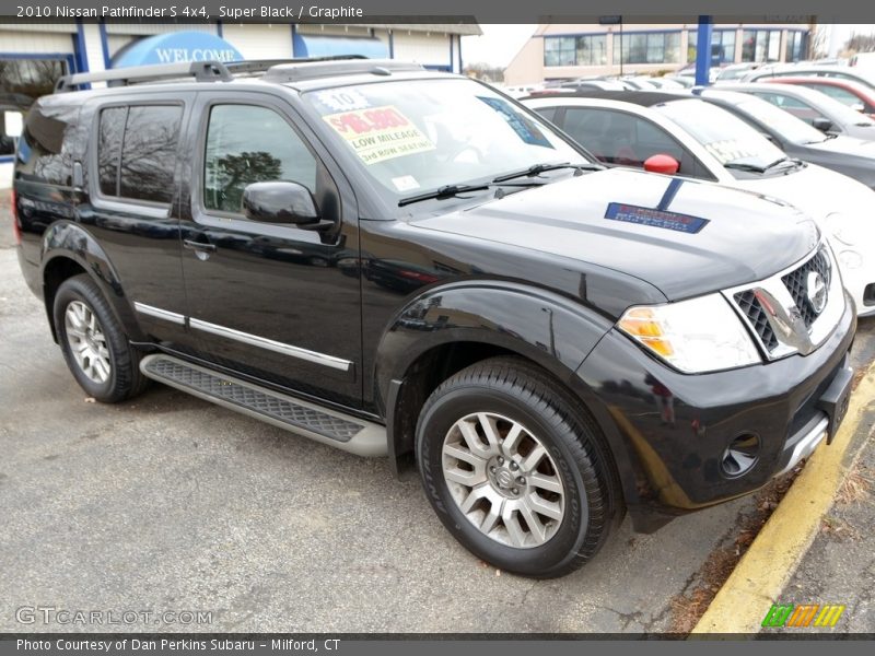 Super Black / Graphite 2010 Nissan Pathfinder S 4x4