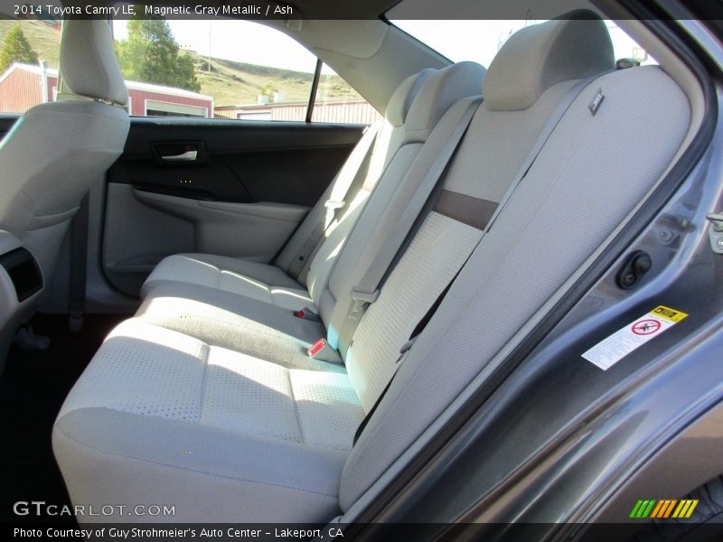 Magnetic Gray Metallic / Ash 2014 Toyota Camry LE
