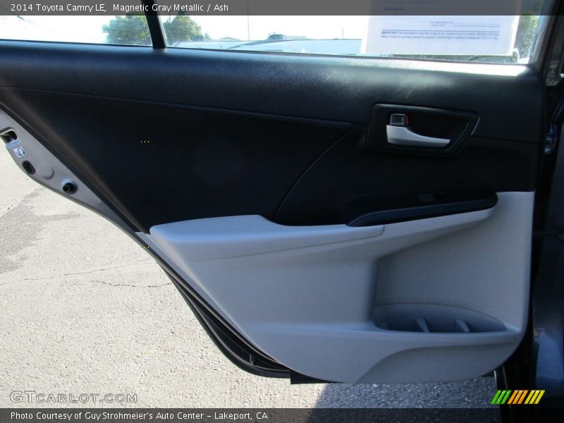 Magnetic Gray Metallic / Ash 2014 Toyota Camry LE