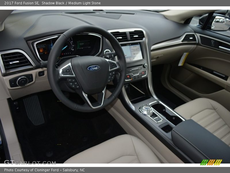 Dashboard of 2017 Fusion SE