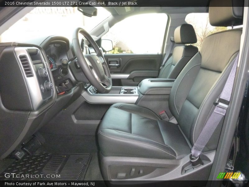Black / Jet Black 2016 Chevrolet Silverado 1500 LTZ Z71 Crew Cab 4x4