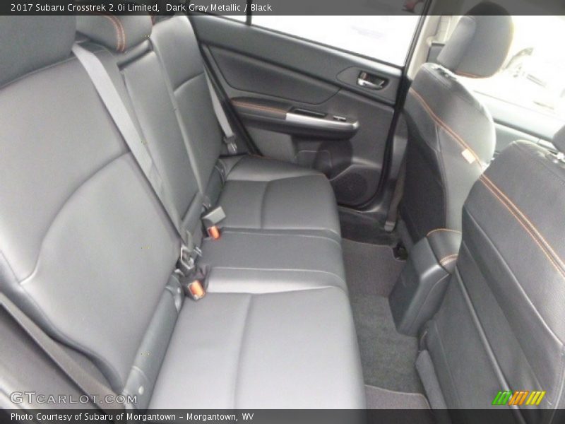 Rear Seat of 2017 Crosstrek 2.0i Limited