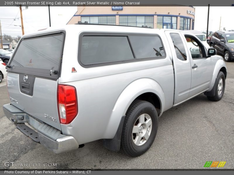 Radiant Silver Metallic / Nismo Charcoal 2005 Nissan Frontier SE King Cab 4x4