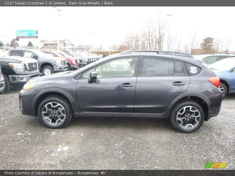 Dark Gray Metallic / Black 2017 Subaru Crosstrek 2.0i Limited