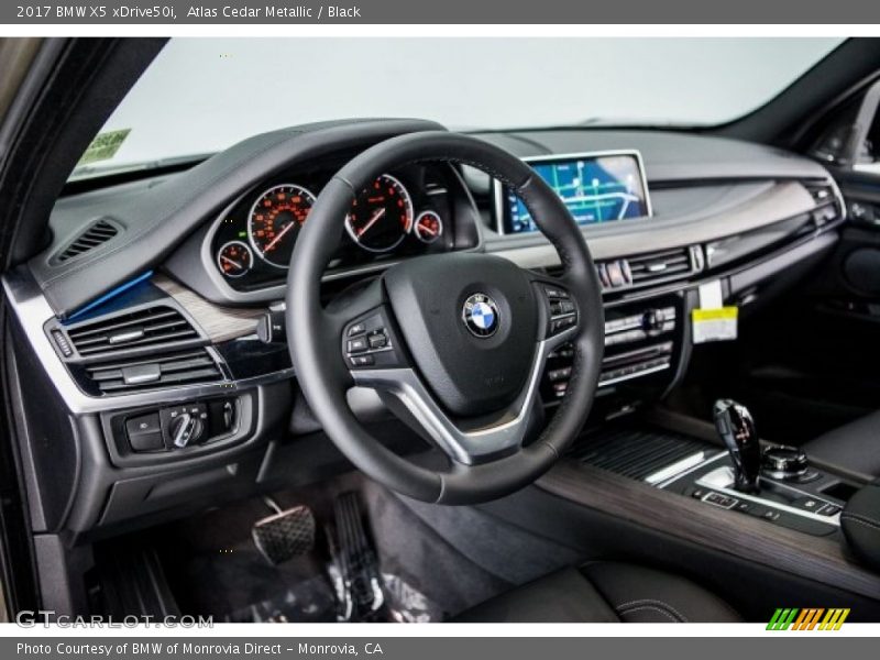 Atlas Cedar Metallic / Black 2017 BMW X5 xDrive50i