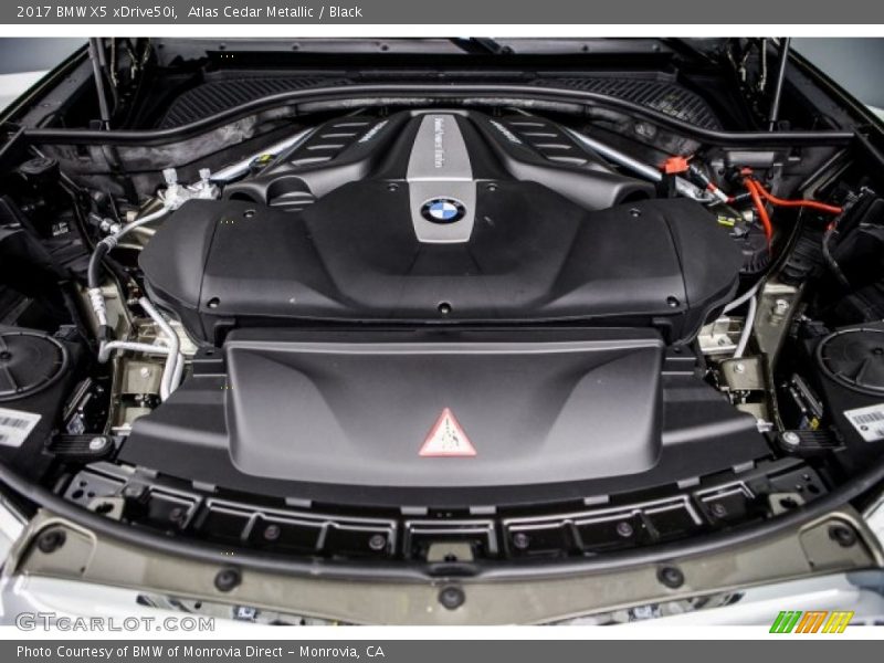  2017 X5 xDrive50i Engine - 4.4 Liter TwinPower Turbocharged DOHC 32-Valve VVT V8