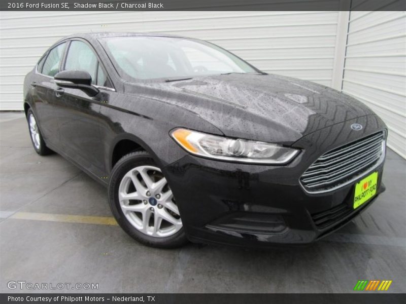Shadow Black / Charcoal Black 2016 Ford Fusion SE