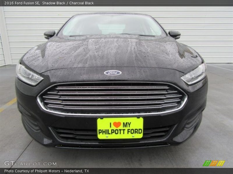 Shadow Black / Charcoal Black 2016 Ford Fusion SE