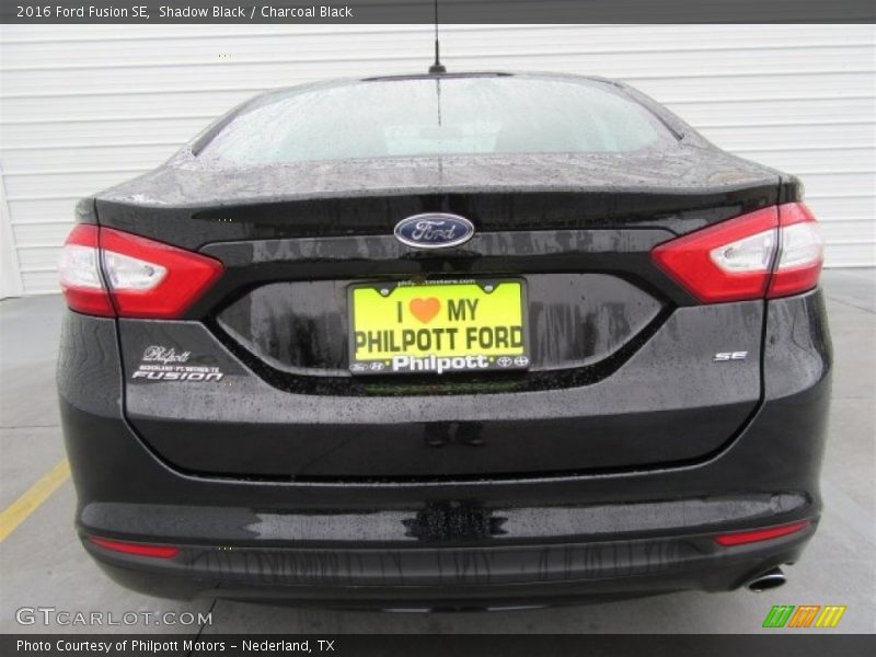 Shadow Black / Charcoal Black 2016 Ford Fusion SE