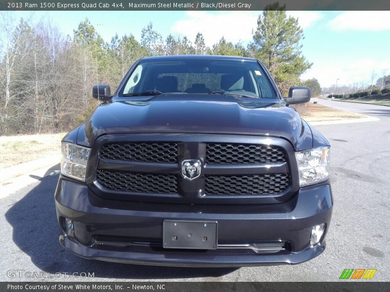 Maximum Steel Metallic / Black/Diesel Gray 2013 Ram 1500 Express Quad Cab 4x4