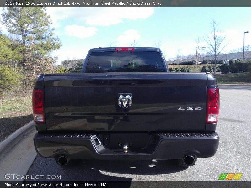 Maximum Steel Metallic / Black/Diesel Gray 2013 Ram 1500 Express Quad Cab 4x4