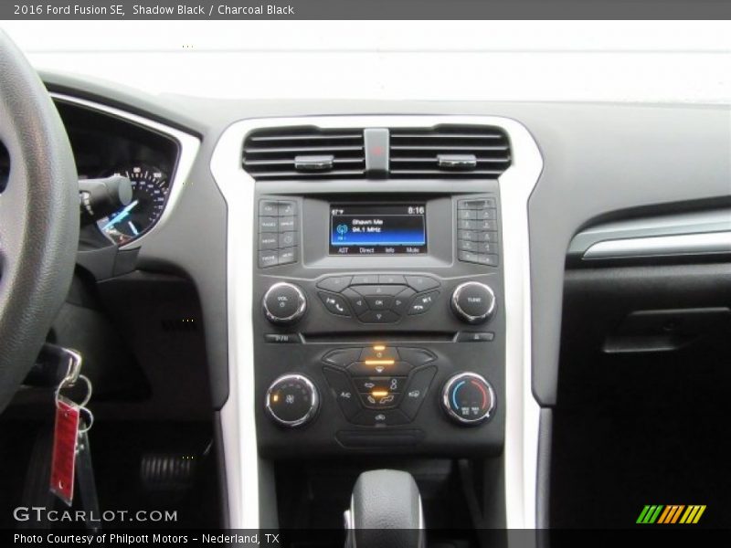 Shadow Black / Charcoal Black 2016 Ford Fusion SE