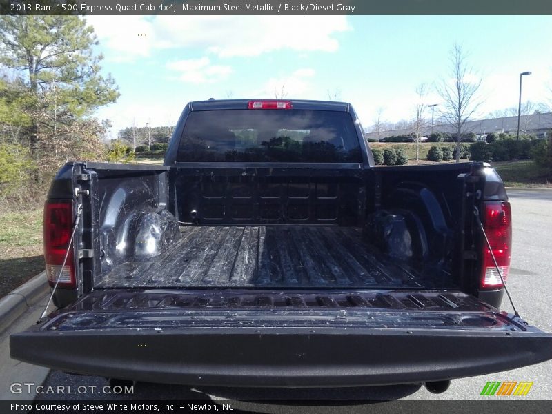 Maximum Steel Metallic / Black/Diesel Gray 2013 Ram 1500 Express Quad Cab 4x4