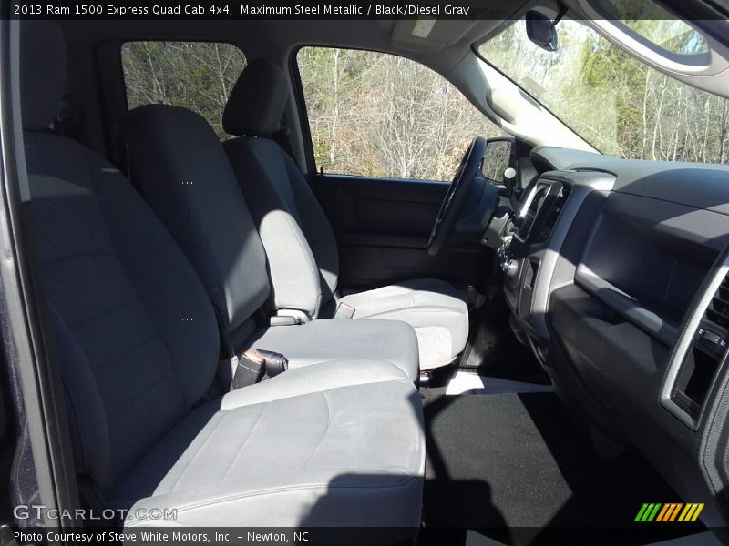 Maximum Steel Metallic / Black/Diesel Gray 2013 Ram 1500 Express Quad Cab 4x4