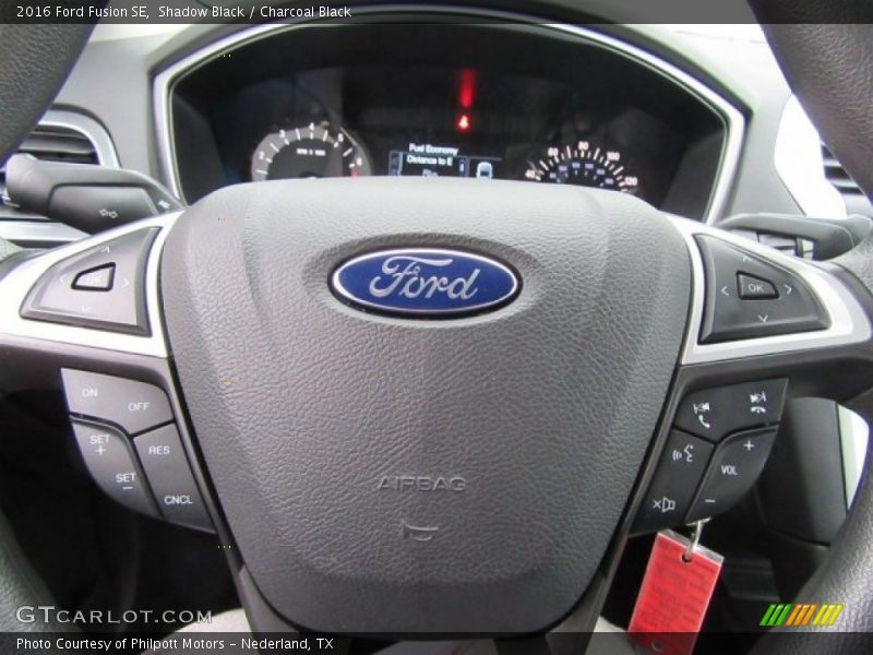 Shadow Black / Charcoal Black 2016 Ford Fusion SE