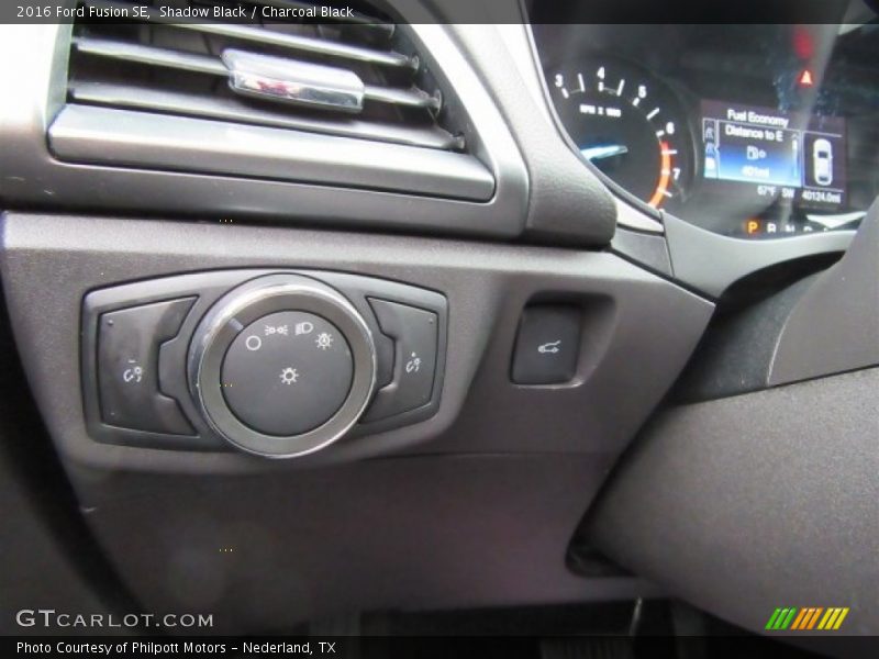 Shadow Black / Charcoal Black 2016 Ford Fusion SE