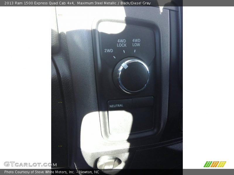Maximum Steel Metallic / Black/Diesel Gray 2013 Ram 1500 Express Quad Cab 4x4
