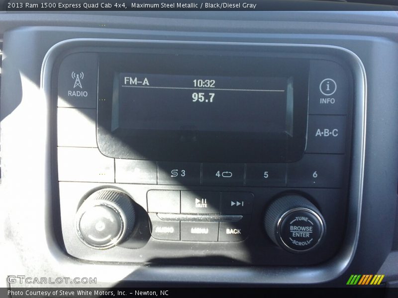 Maximum Steel Metallic / Black/Diesel Gray 2013 Ram 1500 Express Quad Cab 4x4