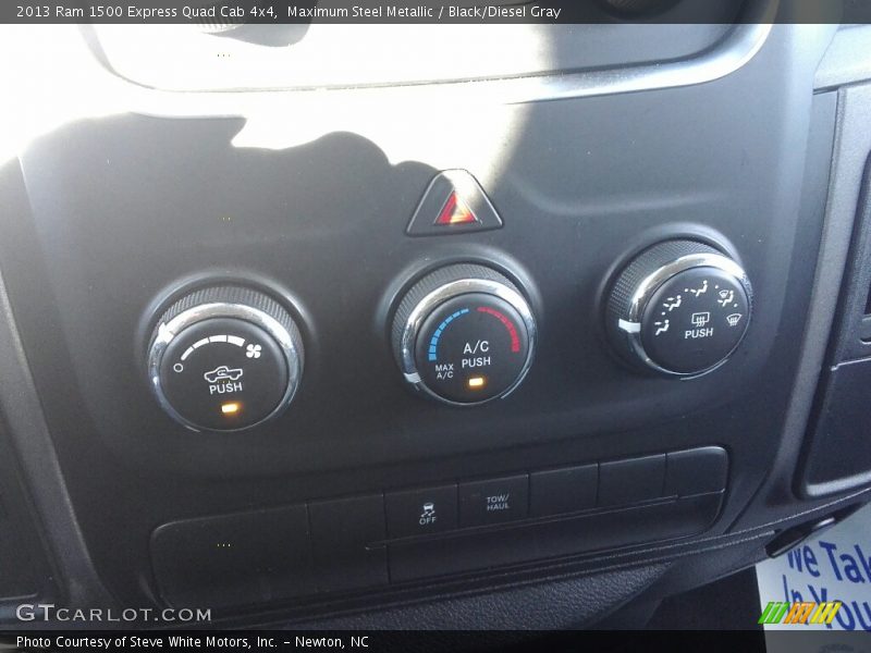 Maximum Steel Metallic / Black/Diesel Gray 2013 Ram 1500 Express Quad Cab 4x4