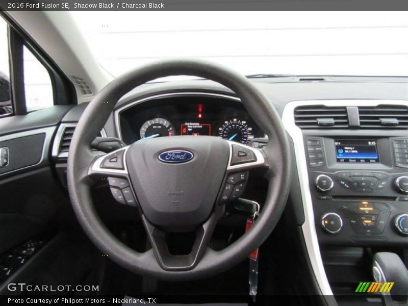Shadow Black / Charcoal Black 2016 Ford Fusion SE