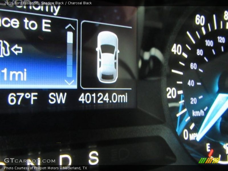 Shadow Black / Charcoal Black 2016 Ford Fusion SE